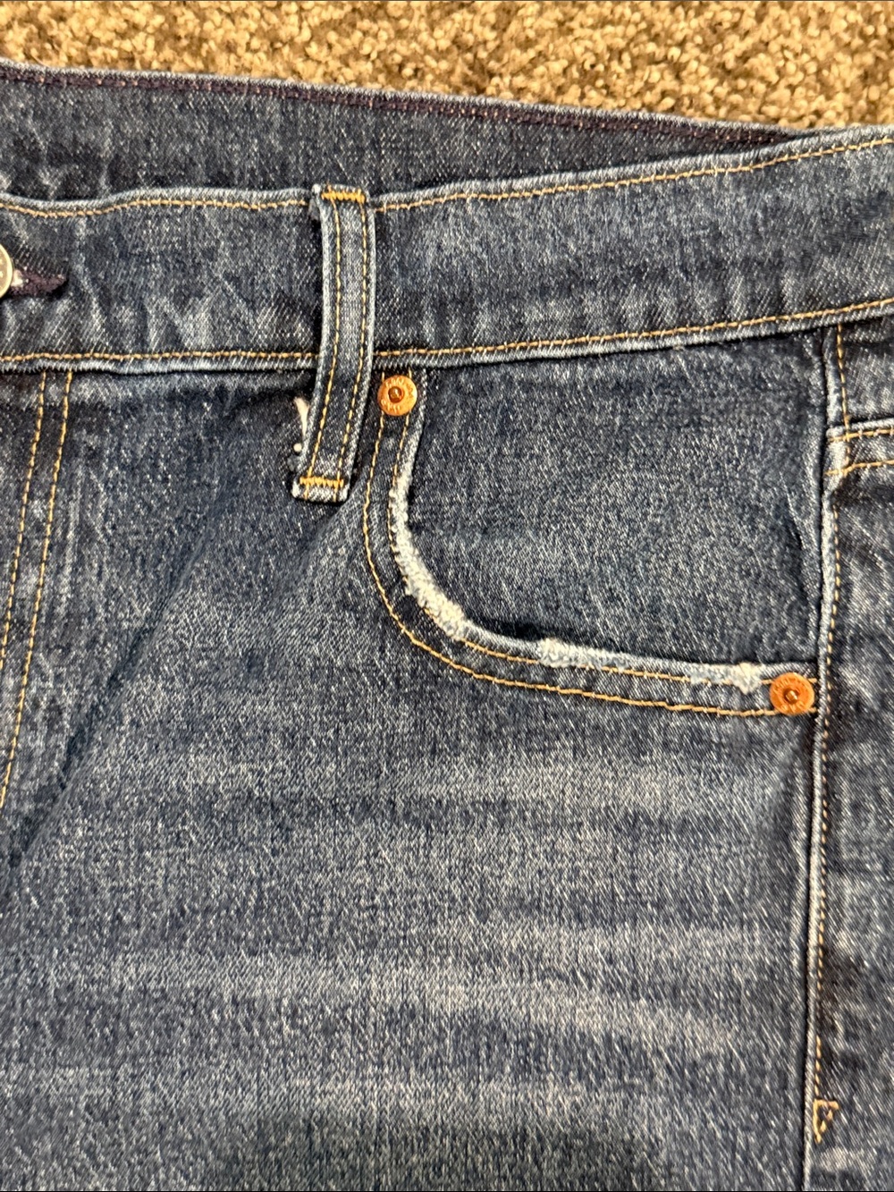 GAP Classic High-Rise Blue Women’s Jeans - Picture 6 of 10
